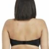 7115 Elomi Tribal Instinct Bandeau Bikini Top Black - 7115 Bikini Top