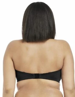 7115 Elomi Tribal Instinct Bandeau Bikini Top Black - 7115 Bikini Top
