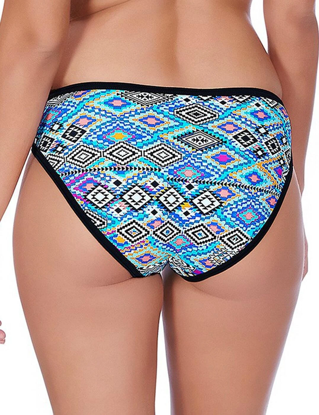 3813 Freya Folklore Hipster Bikini Brief - 3813 Multi 1 3813 Freya Folklore Hipster Bikini Brief - 3813 Multi