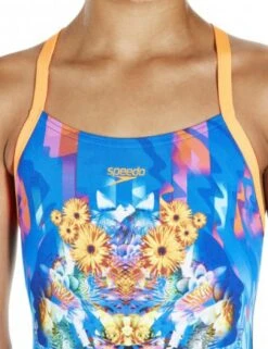 810839C205 Speedo Girls Dreamscape Fusion Crossback Swimsuit - 810839C205 Navy/Orange -Deals Full Cup Bikini Store 213545 20200701113300