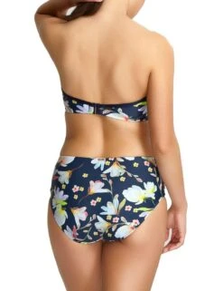 SW1053 Panache Florentine Bandeau Bikini Top - SW1053 Navy Floral -Deals Full Cup Bikini Store 224158 20200528112200