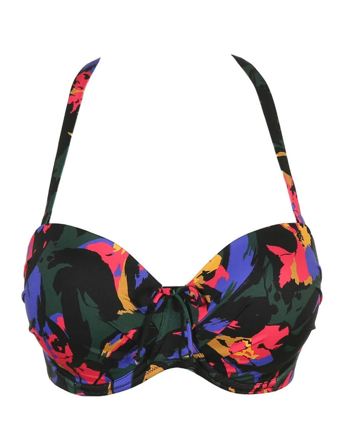 4007017 Prima Donna Swim Oasis Strapless Bikini Top - 4007017 Black Cactus 3 4007017 Prima Donna Swim Oasis Strapless Bikini Top - 4007017 Black Cactus - Image 3