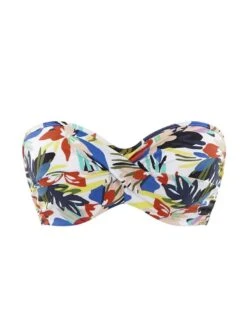 SW1403 Panache Anya Riva Bandeau Bikini Top - SW1403 Floral Print -Deals Full Cup Bikini Store 230129 20230224141700