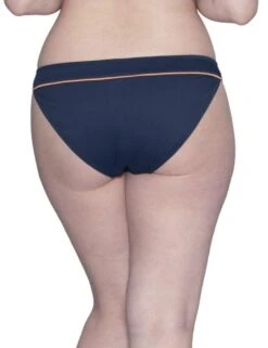 CS010500 Curvy Kate Poolside Bikini Brief - CS010500 Navy/Coral