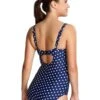 SW1010 Panache Anya Spot Swimsuit - SW1010 Navy/Ivory