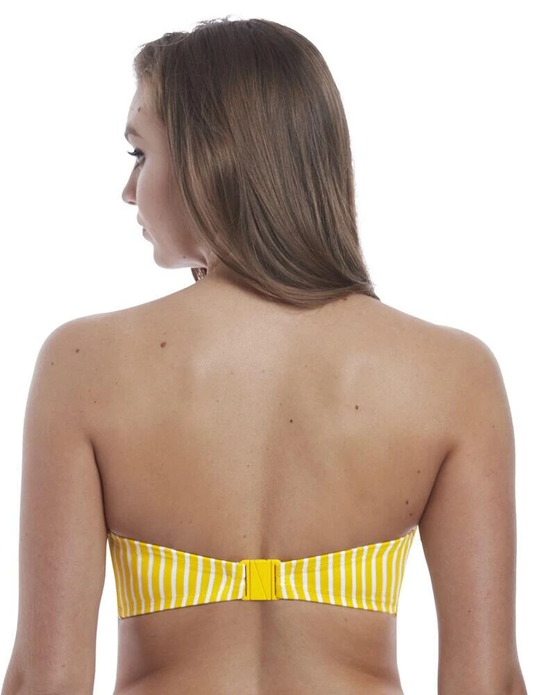 6791 Freya Beach Hut Padded Bandeau Bikini Top - 6791 California 4 6791 Freya Beach Hut Padded Bandeau Bikini Top - 6791 California - Image 4