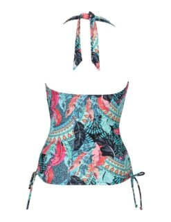 182265 Pour Moi Soleil Multiway Tankini Top - 182265 Turquoise Multi -Deals Full Cup Bikini Store 240746 20200619132400