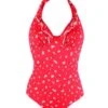 17106 Pour Moi Sunset Beach Underwired Swimsuit - 17106 Red/White