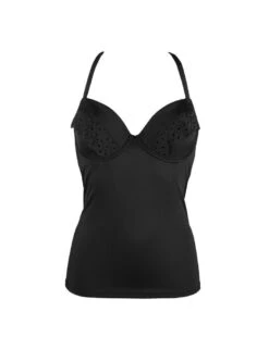 17208 Pour Moi Wanderlust Lightly Underwired Tankini Top - 17208 Black -Deals Full Cup Bikini Store 243928 20200812185900