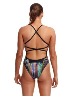 FS38L02689 Funkita Strapped In One Piece Swimsuit - FS38L02689 Drip Funk