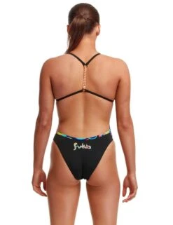 FKS038L026 Funkita Eco Twisted One Piece Swimsuit - FKS038L02680 Gelat OMG