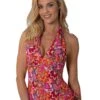 181866 Pour Moi Cote D'Azur Halter Tankini Top - 181866 Multi