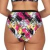 CS017505 Curvy Kate Sea Leopard High Waist Bikini Brief - CS017505 Print Mix