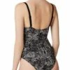 R020615 Maison Lejaby Sierra Nevada Ballerina Underwired Swimsuit - R020615 Black