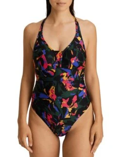 4007035 Prima Donna Swim Oasis Padded Swimsuit - 4007035 Black Cactus