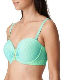 4008017 Prima Donna Swim Rimatara Padded Strapless Bikini Top - 4008017 Aruba Blue -Deals Full Cup Bikini Store 320566 20220318114200