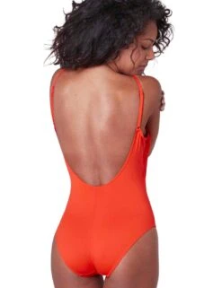 1DDB11 Simone Perele Loulou Padded One-Piece Swimsuit - 1DDB11 Amalfi Orange