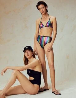 KW0KW01869 Calvin Klein Pride High Waisted Bikini Bottom - KW0KW01869 Rainbow Gradient Black 9 KW0KW01869 Calvin Klein Pride High Waisted Bikini Bottom - KW0KW01869 Rainbow Gradient Black -Deals Full Cup Bikini Store 340734 20220726144900