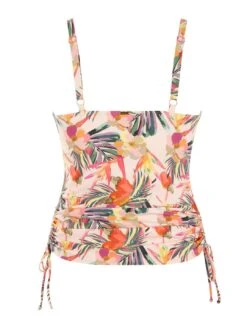 SW1631 Panache Paradise Balcony Tankini Top - SW1631 Pink Tropical -Deals Full Cup Bikini Store 349450 20221129090500