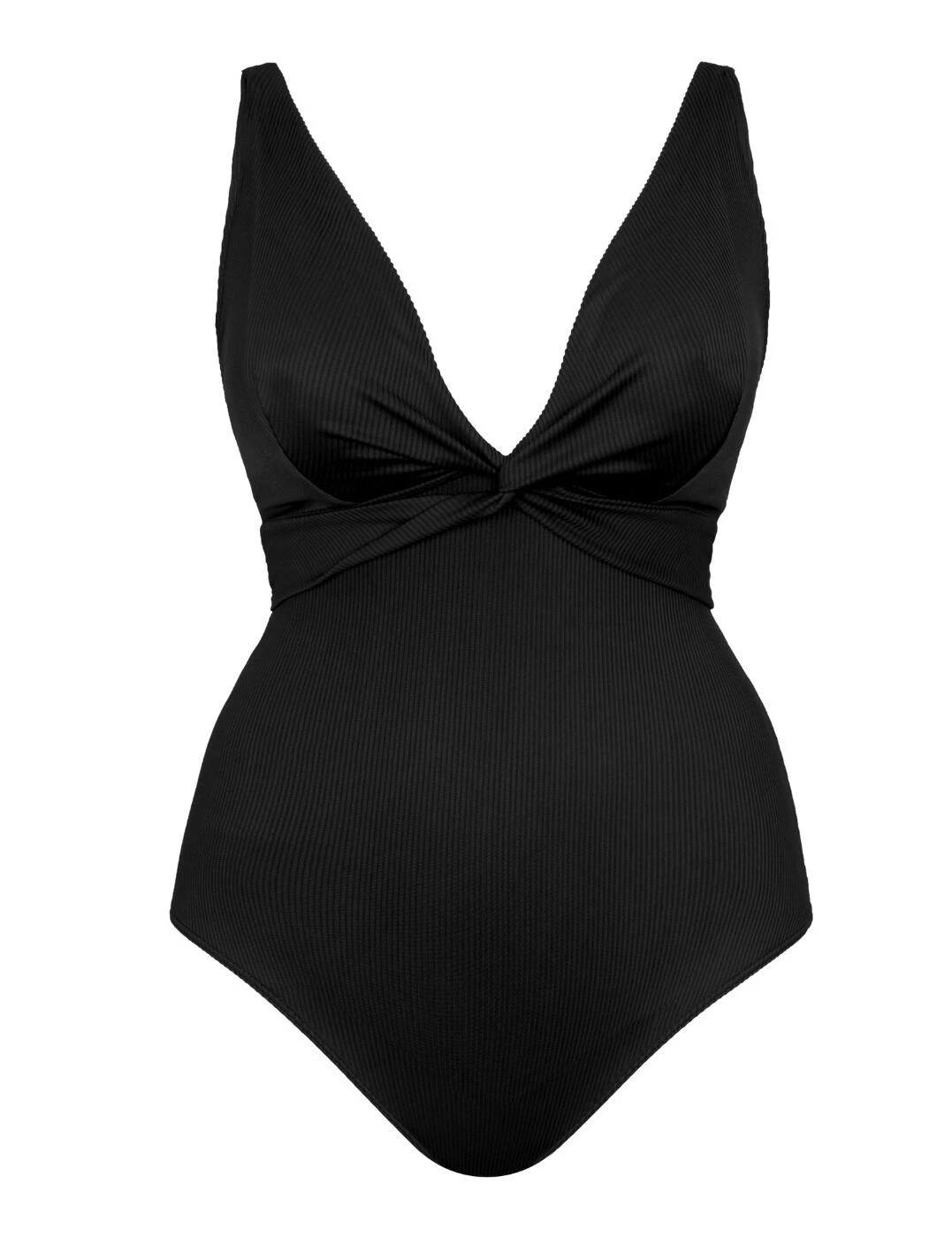 CS024606 Curvy Kate Twist & Shout Non-Wired Swimsuit - CS024606 Black 4 CS024606 Curvy Kate Twist & Shout Non-Wired Swimsuit - CS024606 Black - Image 4