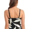 500950 Fantasie Ile De Re Tankini Top - 500950 Black & Cream