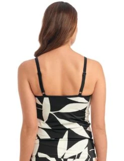 500950 Fantasie Ile De Re Tankini Top - 500950 Black & Cream