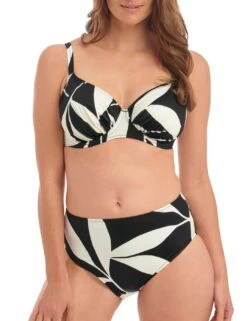 500978 Fantasie Ile De Re Bikini Brief - 500978 Black & Cream -Deals Full Cup Bikini Store 366087 20230209142700