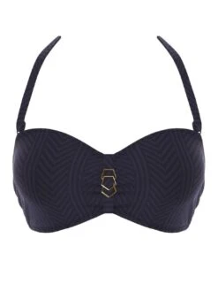 6902 Fantasie Long Island Bandeau Bikini Top - 6902 Ink -Deals Full Cup Bikini Store 366194 20230210131000