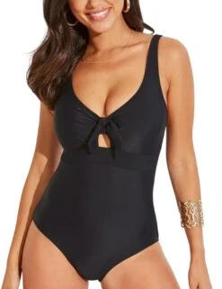 25600R Pour Moi Control Swimsuit - 25600R Black -Deals Full Cup Bikini Store 367316 20230221103900