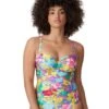 4010730 Prima Donna Swim Full Cup Control Swimsuit - 4010730 Blue Bloom
