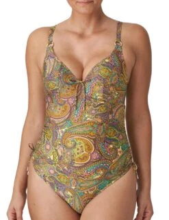 4009939 Prima Donna Swim Sakarun Plunge Swimsuit - 4009939 Sunny Paisley -Deals Full Cup Bikini Store 370943 20230314093300