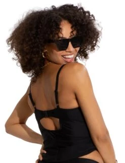 13214 Pour Moi Free Spirit Tankini Top - 13214 Black