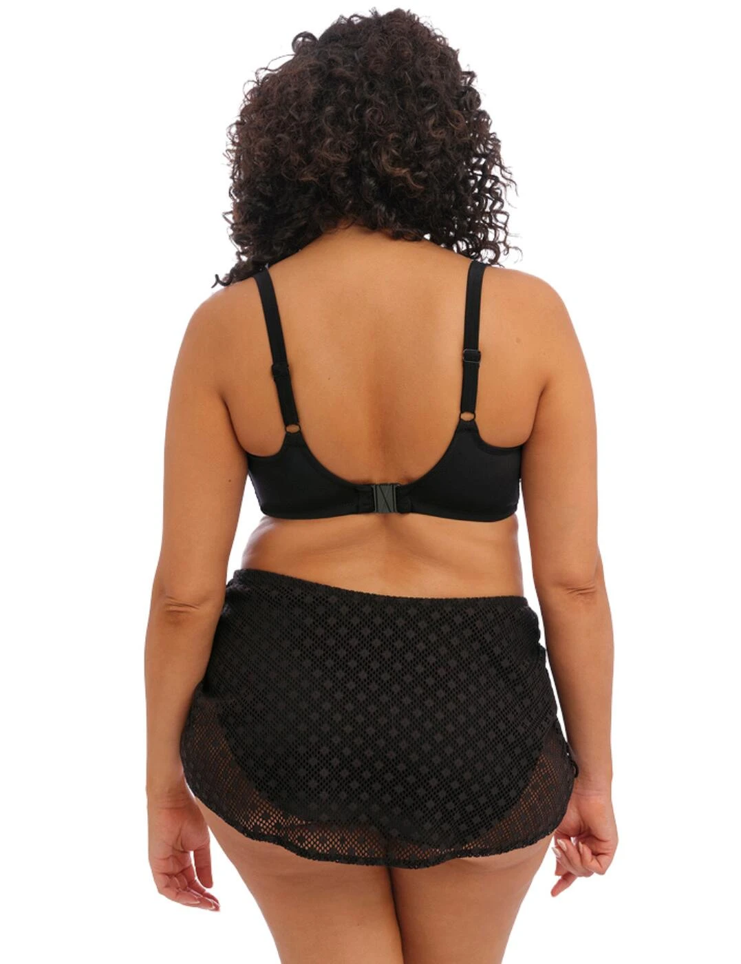 800683 Elomi Bazaruto Skirted Bikini Brief - 800683 Black 5 800683 Elomi Bazaruto Skirted Bikini Brief - 800683 Black - Image 5