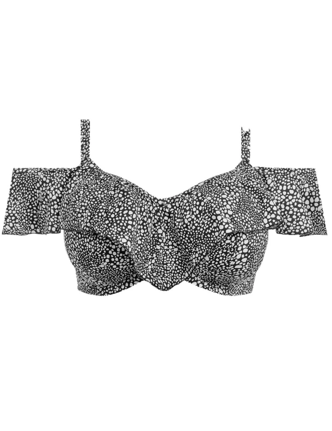 801106 Elomi Pebble Cove Bikini Top - 801106 Black 2 801106 Elomi Pebble Cove Bikini Top - 801106 Black - Image 2