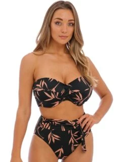 502478 Fantasie Luna Bay High Waist Bikini Brief - 502478 Lacquered Black -Deals Full Cup Bikini Store 374824 20230411164100