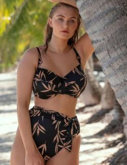 502478 Fantasie Luna Bay High Waist Bikini Brief - 502478 Lacquered Black -Deals Full Cup Bikini Store 374827 20230411164100