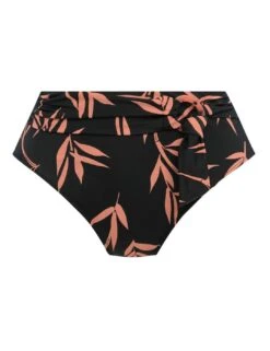 502478 Fantasie Luna Bay High Waist Bikini Brief - 502478 Lacquered Black -Deals Full Cup Bikini Store 374828 20230411164000