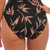 502478 Fantasie Luna Bay High Waist Bikini Brief - 502478 Lacquered Black