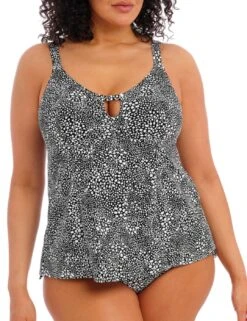 801161 Elomi Pebble Cove Moulded Tankini Top - 801161 Black -Deals Full Cup Bikini Store 374896 20230412112100