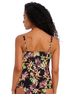 204156 Freya Savanna Sunset Plunge Tankini Top - 204156 Multi