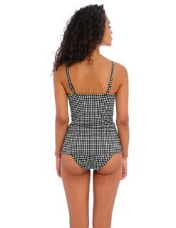 201956 Freya Check In Plunge Tankini Top - 201956 Monochrome -Deals Full Cup Bikini Store 375340 20230414151100