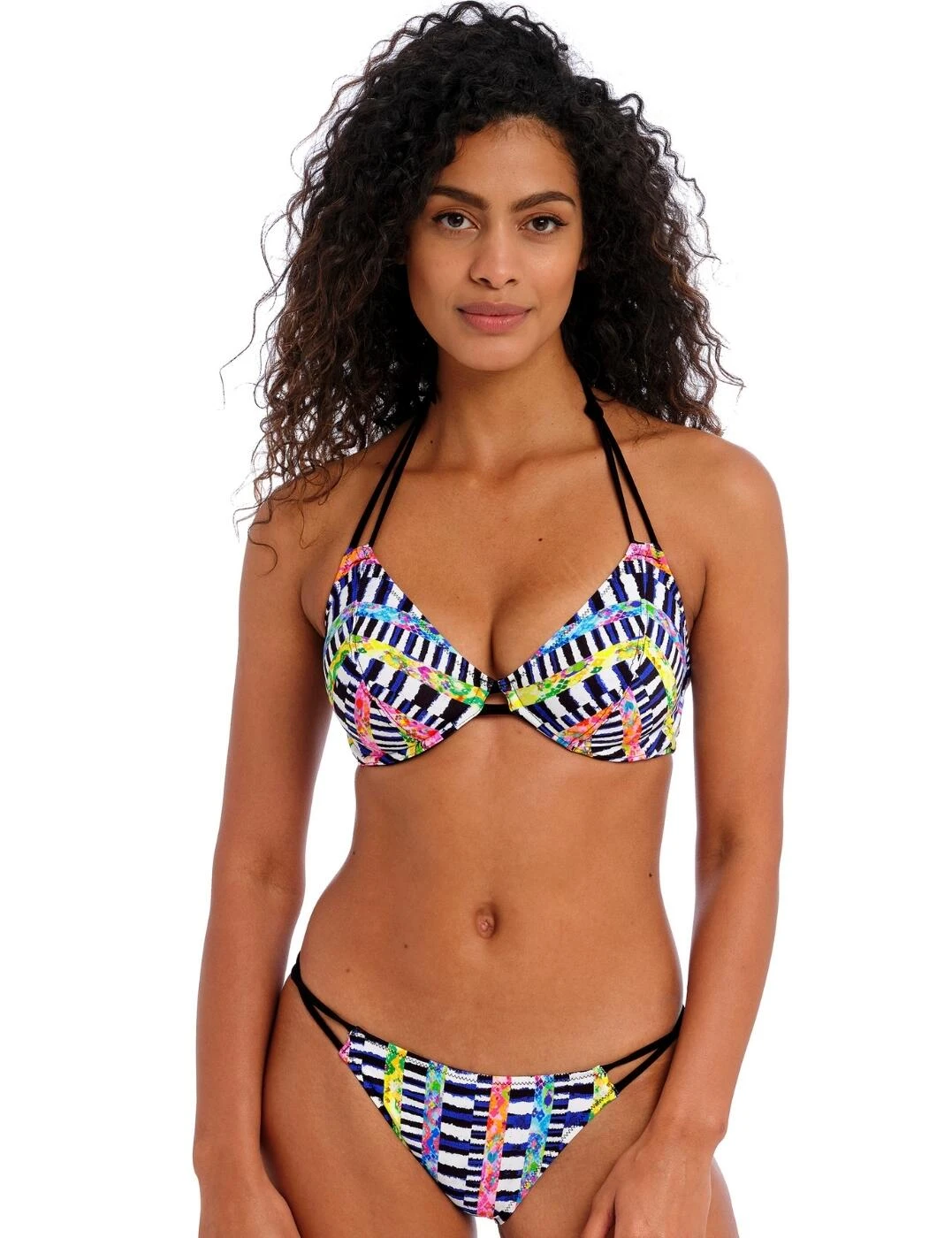 204280 Freya Electro Rave Tanga Bikini Brief - 204280 Multi 3 204280 Freya Electro Rave Tanga Bikini Brief - 204280 Multi - Image 3