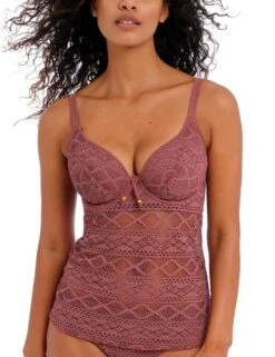 3972 Freya Sundance Underwired Tankini Top - 3972 Nutmeg -Deals Full Cup Bikini Store 375366 20230414162000