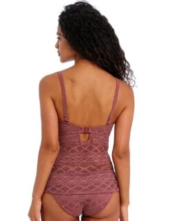 3972 Freya Sundance Underwired Tankini Top - 3972 Nutmeg