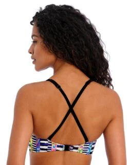 204214 Freya Electro Rave Bralette Bikini Top - 204214 Multi