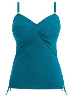 6356 Fantasie Ottawa Twist Front Tankini - 6356 Petrol -Deals Full Cup Bikini Store 375680 20230418144000