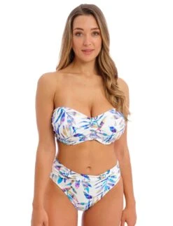 503509 Fantasie Calypso Harbour Underwired Twist Bandeau Bikini Top - 503509 Multi -Deals Full Cup Bikini Store 375855 20230419112900