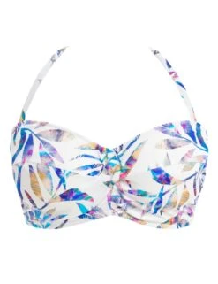 503509 Fantasie Calypso Harbour Underwired Twist Bandeau Bikini Top - 503509 Multi -Deals Full Cup Bikini Store 375859 20230419112900