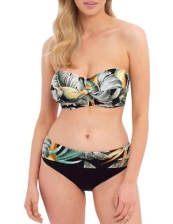 501609 Fantasie Bamboo Grove Underwired Twist Bandeau Bikini Top - 501609 Jet -Deals Full Cup Bikini Store 375946 20230420112800