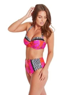 20705 Pour Moi In The Mix Tummy Control Bikini Brief - 20705 Animal Mix -Deals Full Cup Bikini Store 376746 20230427123000